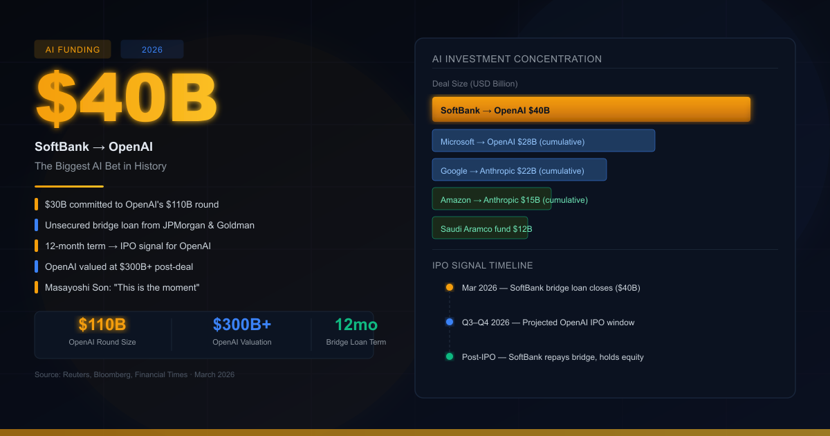 软银豪赌400亿：OpenAI的IPO倒计时与AI资本集中化的真正意义